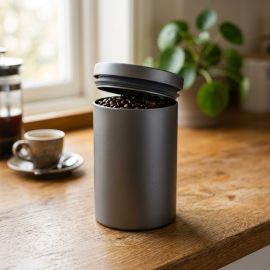 TerraLuxe™ Sustainable Bamboo-Textured Tinplate Gift Box